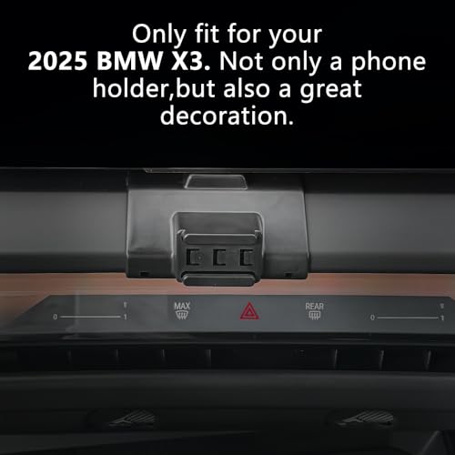 Magnetic Car Phone Holder for BMW X3 2025-2026 Car Phone Holder Mount for Magsafe[20 Strong Magnetic] 360°Adjustable,Phone Holder for BMW X3