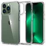 Spigen Ultra Hybrid [Anti-Yellowing Technology] Designed for iPhone 13 Pro Case (2021) - Crystal Clear