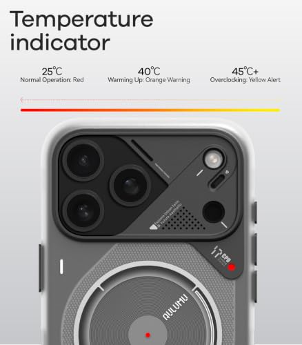 A17 iPhone 17 Pro Max Magnetic Thermal Case