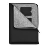 Matte Pu Folio Case Cover For 14-Inch Macbook Pro / 13-Inch Macbook Pro & Air