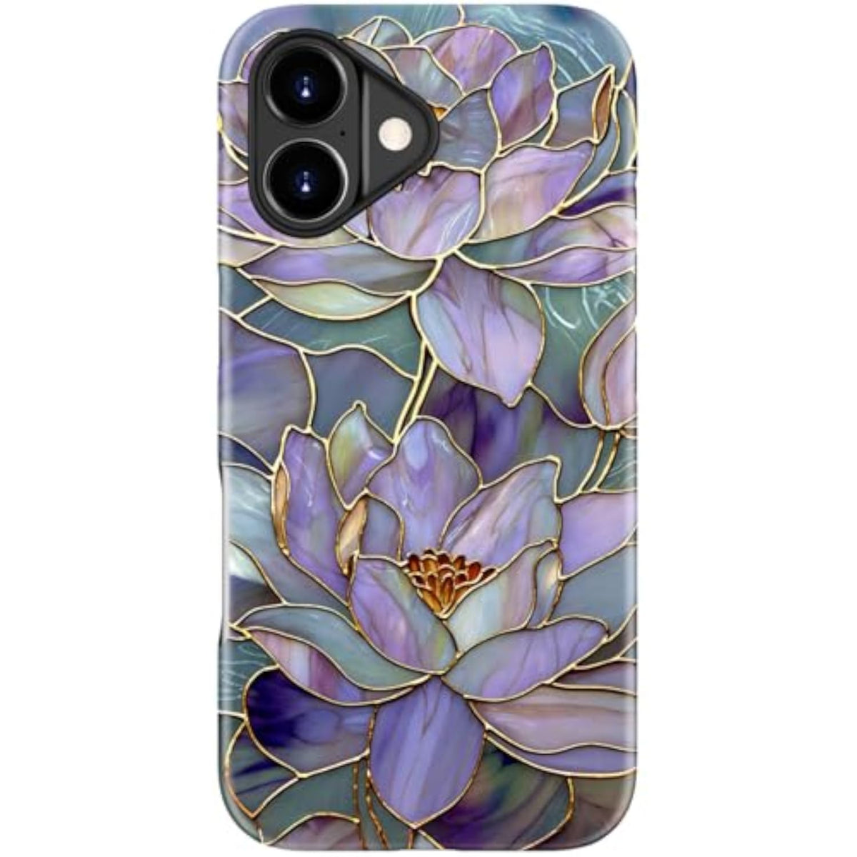 Cute Floral Wireless Charging Case for iPhone 17