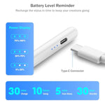 Stylus Pen For Ipad 2025-2018 With Faster Charge,Tilt Sensor Pencil Compatible With Ipad 10/9/8/7/6,11Th A16,Air 11/13 M2/M3,Pro 11/13 M4,Pro 12.9",Air 5/4/3,Mini 7/6/5