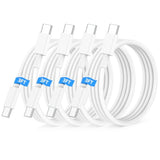 Usb C To Usb C Cable 3Ft For Apple Iphone 16 15 Charger Cord,4Pack 60W C To C Cable Fast Charging Wire For Iphone 16 15 Pro Plus Pro Max Ipad Pro/Air Macbook Pro/Air,For Galaxy S24 S23 And More