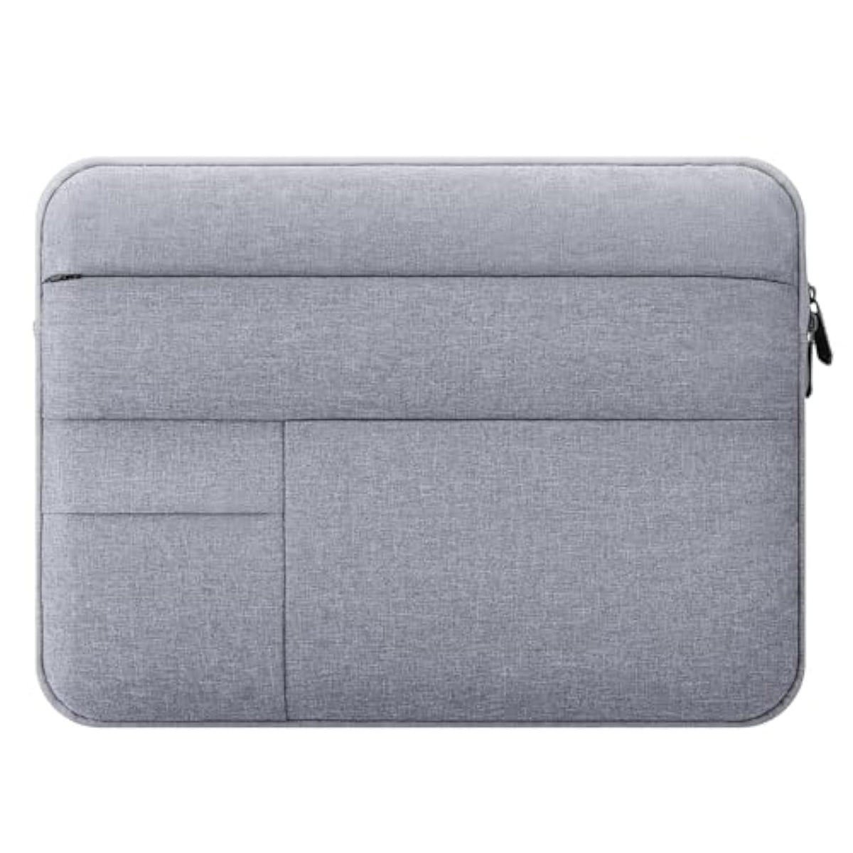 15 Inch Laptop Sleeve For 15-Inch Macbook A1707/A1990/A2941/A3114 Laptop Computer, Protective Waterproof Laptop Case Carrying Bag Portable Cover With Multi Pockets, Gray