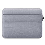 15 Inch Laptop Sleeve For 15-Inch Macbook A1707/A1990/A2941/A3114 Laptop Computer, Protective Waterproof Laptop Case Carrying Bag Portable Cover With Multi Pockets, Gray