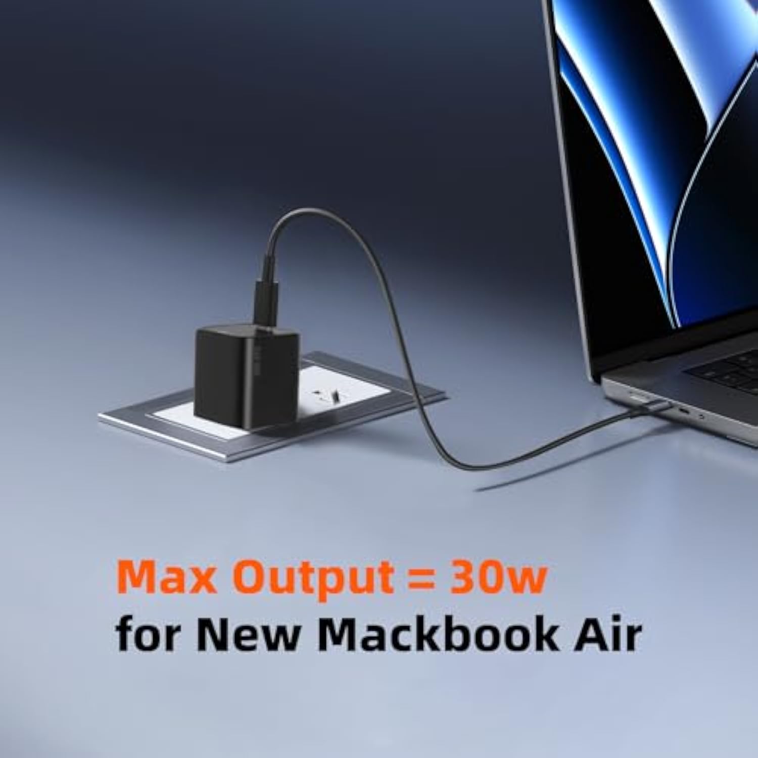 Usb C Gan 30W Fast Charging Block(Non-Foldable),Pps Pd Mini Type C Power Adapter For Iphone 16/16 Plus/16 Pro/16 Pro Max/15/14/13/12/11,Galaxy S25/24/23/22,Ipad/Airpod/Apple Watch(Cable Not Include)