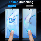 3 Pack For Samsung Galaxy S25 Ultra Screen Protector [Like Original Fingerprint Unlock], Real Invisible Self-Healing Protective Film [Not Glass], Hd Clear, Case Friendly, Scratch-Resistant
