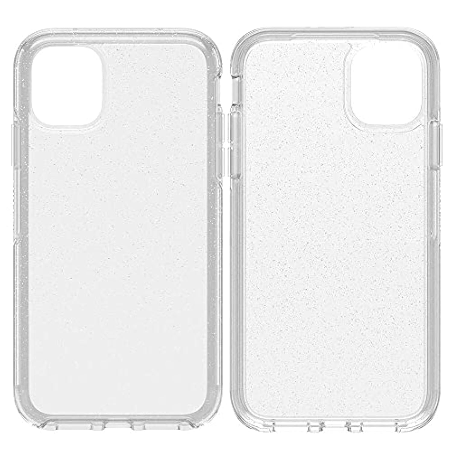 OtterBox iPhone 11 Symmetry Series Case - Stardust (Silver Flake/Clear), Ultra-Sleek, Wireless Charging Compatible, Raised Edges Protect Camera & Screen