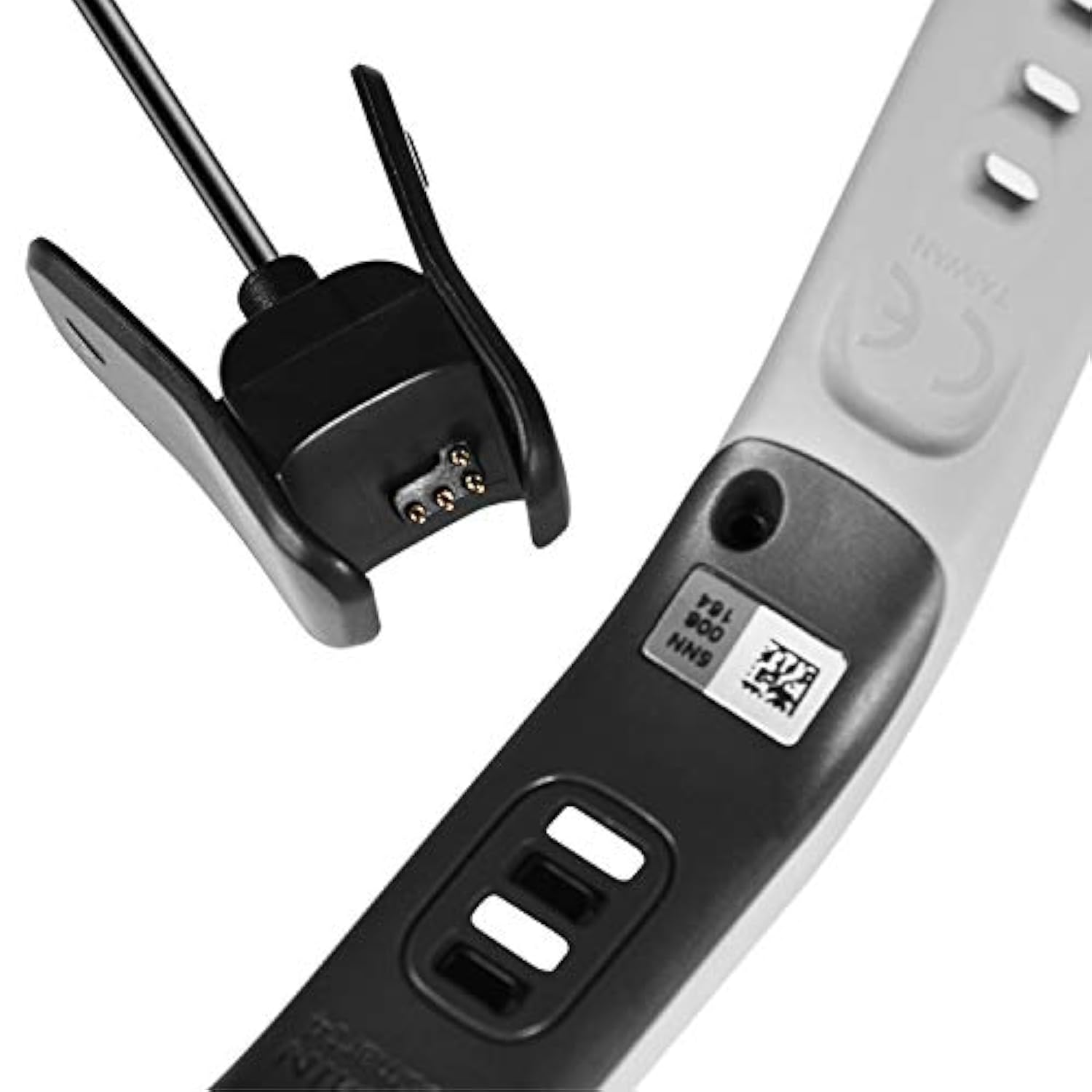 Vivosmart 4 Charger Replacement Usb Data Sync Charging Cable Wire Compatible With Garmin Vivosmart 4 Smart Watch, Black - 2Pack