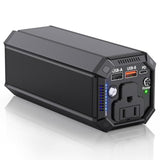 Portable Power Bank With Ac Outlet, 100W Portable Laptop Charger, 98Wh/27000Mah High Capacity With 65W Pd Usb C Laptop Battery Bank, Backup Power Source For Business Travel And Outdoor Activities