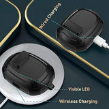 Compatible With Beats Studio Buds/Buds+ Case Cover 2021/2023, [Secure Lock] Cool Beats Studio Buds Plus Protective Shell Men Women With Keychain For New Beats Studio Ear Buds Case - Black[Case Only]