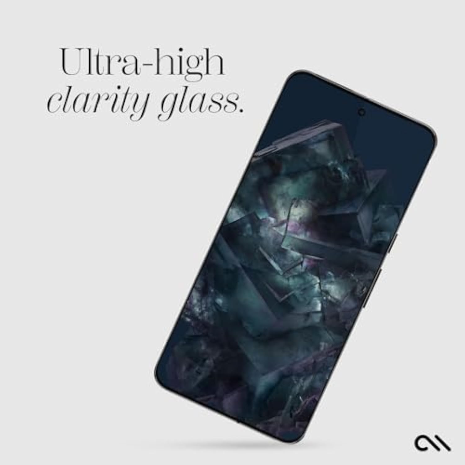 Case-Mate Google Pixel 8 Pro Ultra Screen Protector - 6.7 Inch - Anti-Scratch Tempered Glass w/ 5x Shatter Protection - Durable 9H Glass w/Installation Frame, High Clarity, Case Friendly, Easy Apply