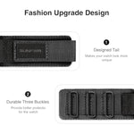 Rugged Nylon Band For Apple Watch Ultra 2&1 49Mm 46Mm 45Mm 44Mm 42Mm Men,Velcro Tactical Military Strap For Iwatch Series 10/9/8/7/6/5/4/3/2/1/Se