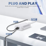 90W Poe Injector 10Gbps, Supplies 15.4W Or 30W Or 60W Or 90W Ieee802.3Bt/At/Af Compliant, Poe Port Supplies 6Kv (10/700Us) Surge Protection, Poe++ Injector Adapter For Camera/Access Point, En90Gbr-10