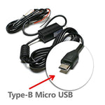 Ultra Compact Micro Usb Direct Hardwire Car Power Cord Kit For Gps Tracker Navigator Bluetooth Speaker Qi Wireless Charger Dash Cam Dvr 10 Ft In Length