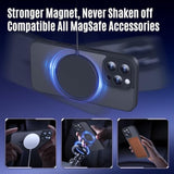 iPhone 16 Pro Case, MagSafe Compatible, Privacy Screen Protectors, 15FT Drop Protection