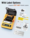 Dt5150P Industrial Colorfast Label Maker, Thermal Transfer Label Printer With 1.65" W Print Head, Heavy-Duty For Outdoor Direct Sunlight Job Sites, Mobile App & Pc Editor Compatible
