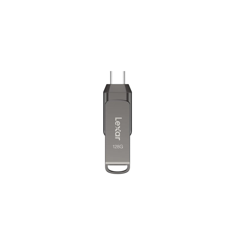 Lexar 128GB JumpDrive Dual Drive D400 USB 3.1 Type-C and Type-A Flash Drive, U