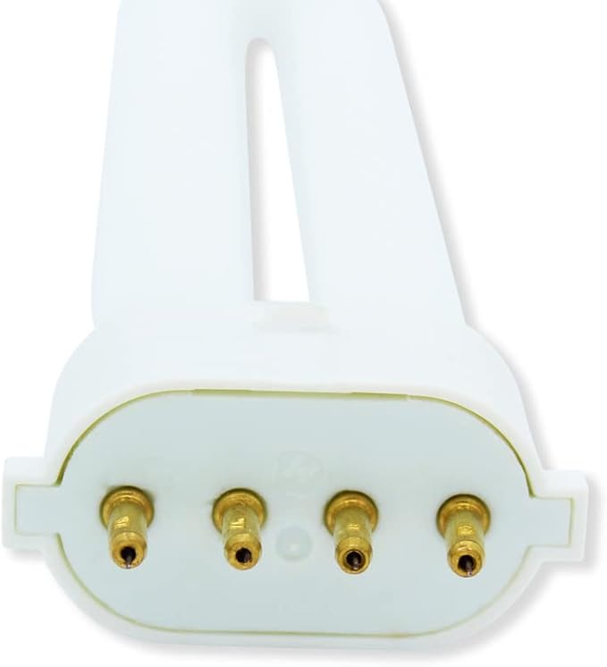 2G7 CFL Light Bulb 9W 6500K Daylight 4 Pin U Shaped Compact Fluorescent Replacement
