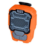 KLEIN TOOLS AEPWS1 Wearable Bluetooth Speaker, Built-in Mic for Hands-Free Music and Calls, Portable, Waterproof IP67, Magnetic and Clip-On Jobsite