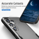 For Samsung Galaxy A35 5G Case,Galaxy A35 5G Case With Hd Screen Protector [Military Grade Drop Tested] Heavy-Duty Tough Rugged Shockproof Protective Case For Samsung A35 5G, Black