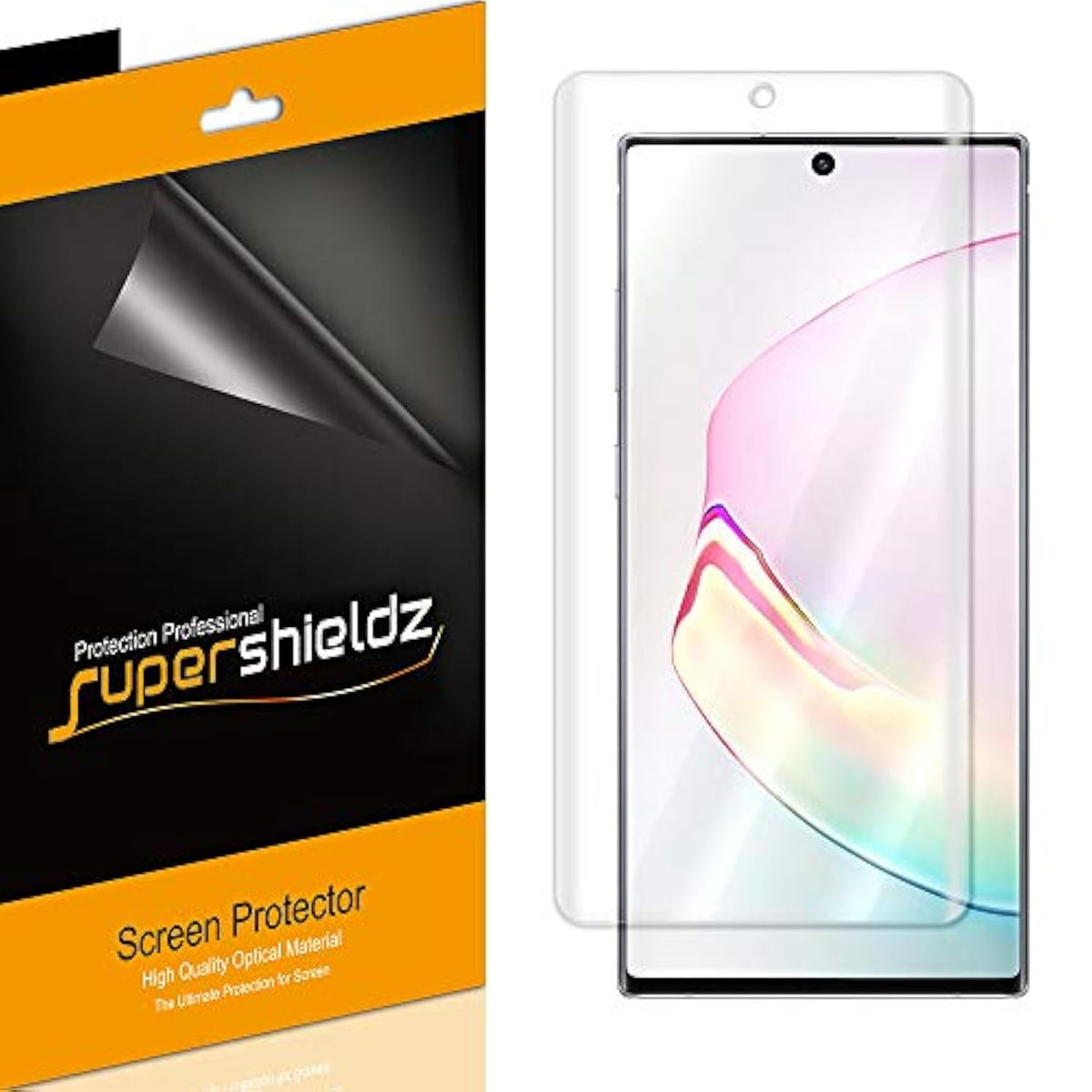 (2 Pack) Designed For Samsung Galaxy (Note 10 Plus) Screen Protector, 0.13Mm High Definition Clear Shield (Tpu)