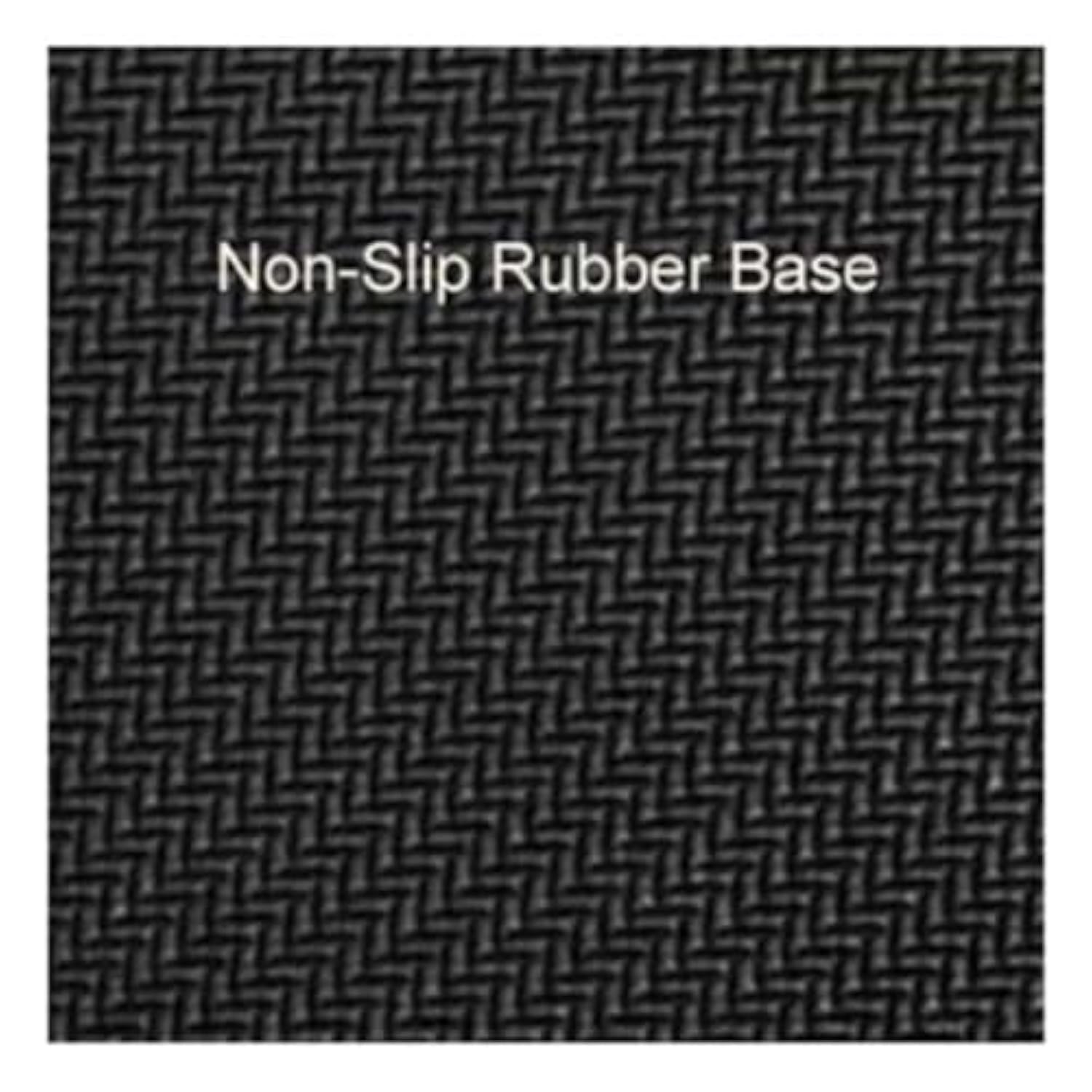 ?9.1 X 7.9 Inch? Basics Mouse Pad, Delicate Stitched Edge, Non-Slip Natural Rubber Base, Computer Gaming Mousepad, Durable Cloth Surface Desk Mat, Easy Gliding, Washable, Portable, Black