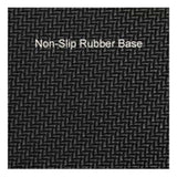 ?9.1 X 7.9 Inch? Basics Mouse Pad, Delicate Stitched Edge, Non-Slip Natural Rubber Base, Computer Gaming Mousepad, Durable Cloth Surface Desk Mat, Easy Gliding, Washable, Portable, Black