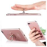 Cell Phone Ring Stand Finger Ring Holder 360 Rotation Phone Holder Ring Grip Compatible With Iphone Samsung And Other Smart Phones Or Phone Case 4-Pack