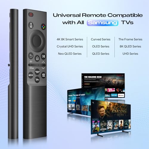 ?Pack of 2? Universal for  TV Remote, Compatible with  Remote Control for Smart TV, BN59-01388A Replacement for CU7000/DU7200, for