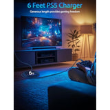 Usb C Cable Ps5 Controller Charger For Xbox Series X S,Usbc Type C Charging Cord For Sony Playstation 5 Dualsense Controller Ps 5 Data Sync Accessories 5Ft