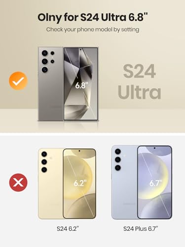 Battery Case for  S24 Ultra,10000mAh Qi Wireless Charging, 18W Fast Recharging, Portable Rechargeable Charger Case Battery Pack for Galaxy S24