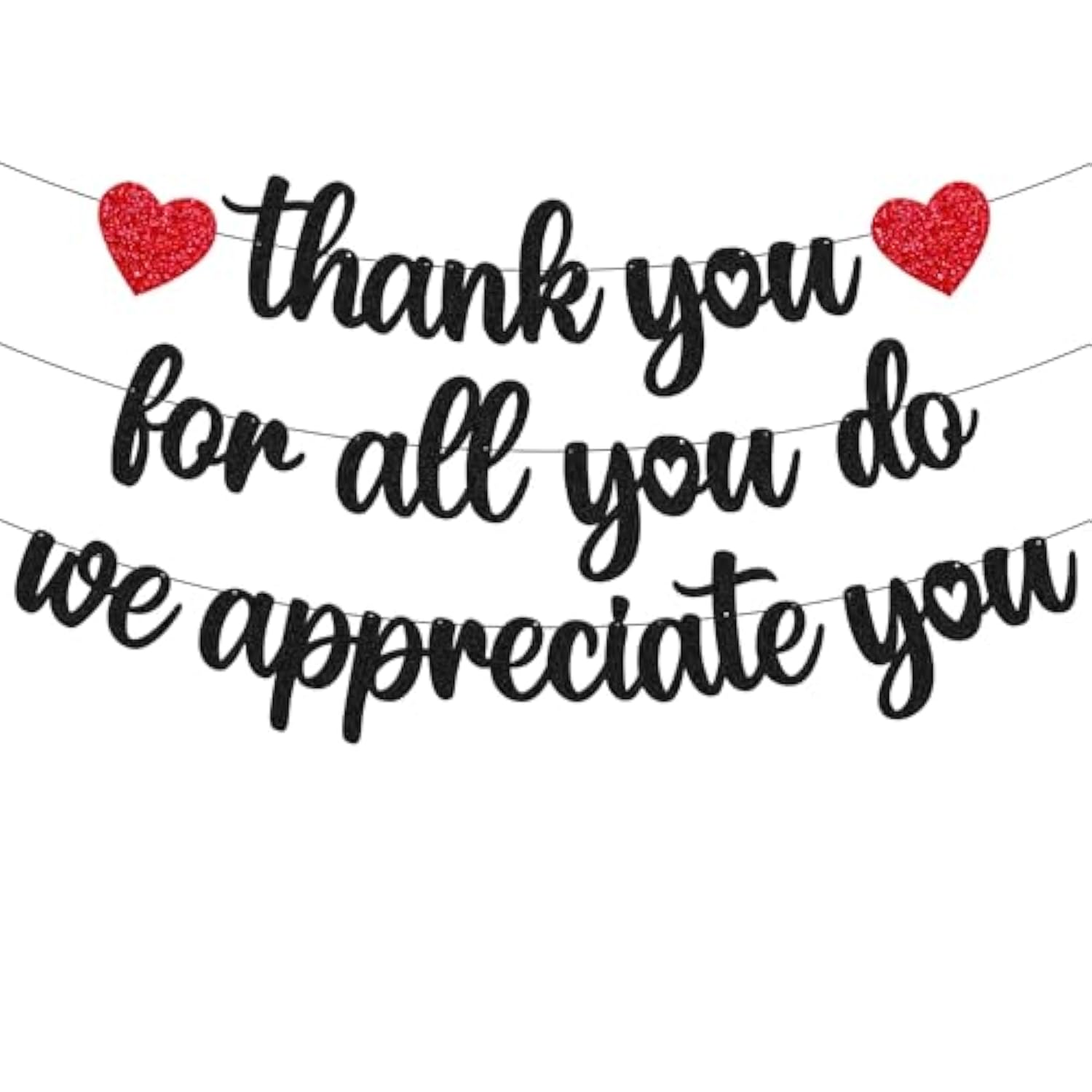 Thank You For All You Do We Appreciate You Banner Happy Friendsgiving Garland Decoration Thanksgiving Party Decor