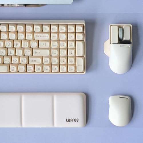 Pbt Touch Mouse Replacement Back Cover - Expandable Shell Attachment To Enlarge Mouse Size For Large Hands (Tofu)