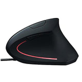 Ergonomic Mouse High Precision Optical Vertical Mouse Adjustable Dpi 800/1200 / 2400/3200 Wired Computer Mouse