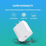 Usb C Charger Block For Apple Watch Iwatch Series Ultra/10/9/8/7/6/Se/Se2/5/4/3, Type-C Pd Fast Charging Usbc 20W Power Adapter Plug For Iphone Ipad,2-Pack White (Cable Not Included)