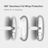 Case Cover For Airpods Max Headphones, Clear Soft Tpu Skin Anti-Scratch, Transparent Accessories Ultra Protective Cover For Apple Airpods Max (2024/2020), Clear