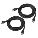 Cable Matters 2-Pack 6 Gbps Shielded eSATA Cable 6 Feet