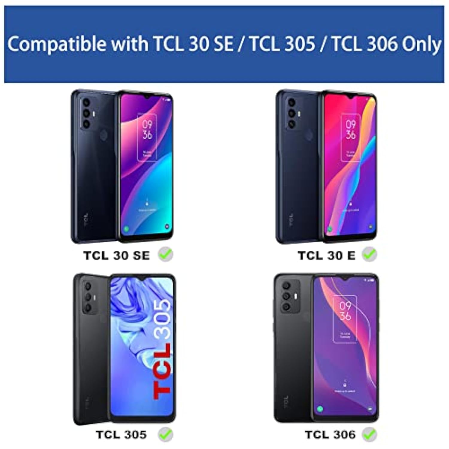 Heavy Duty Shockproof Protective Cover for TCL 30 SE