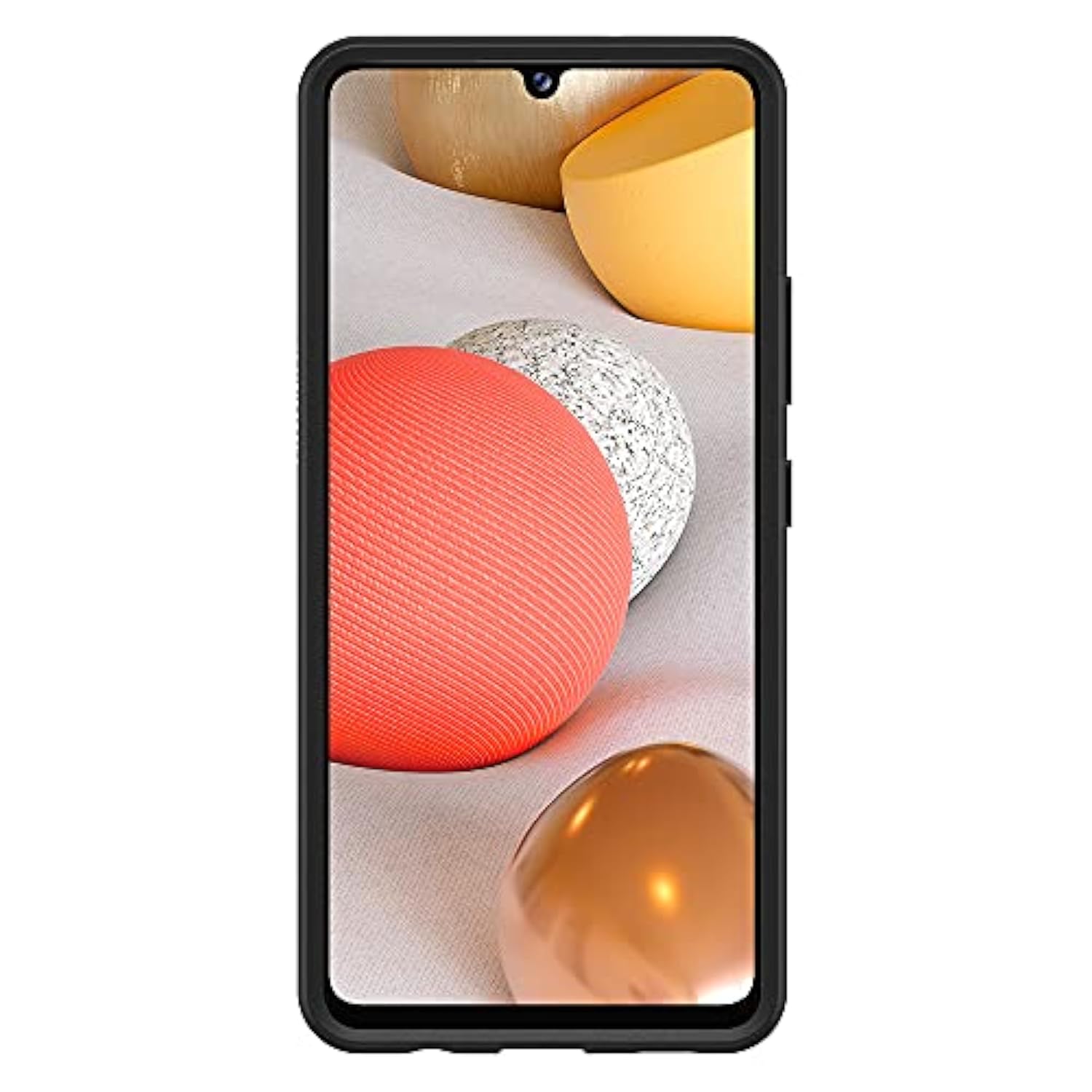 OtterBox Galaxy A42 5G Symmetry Series Case - Black, Ultra-Sleek, Wireless Charging Compatible, Raised Edges Protect Camera & Screen