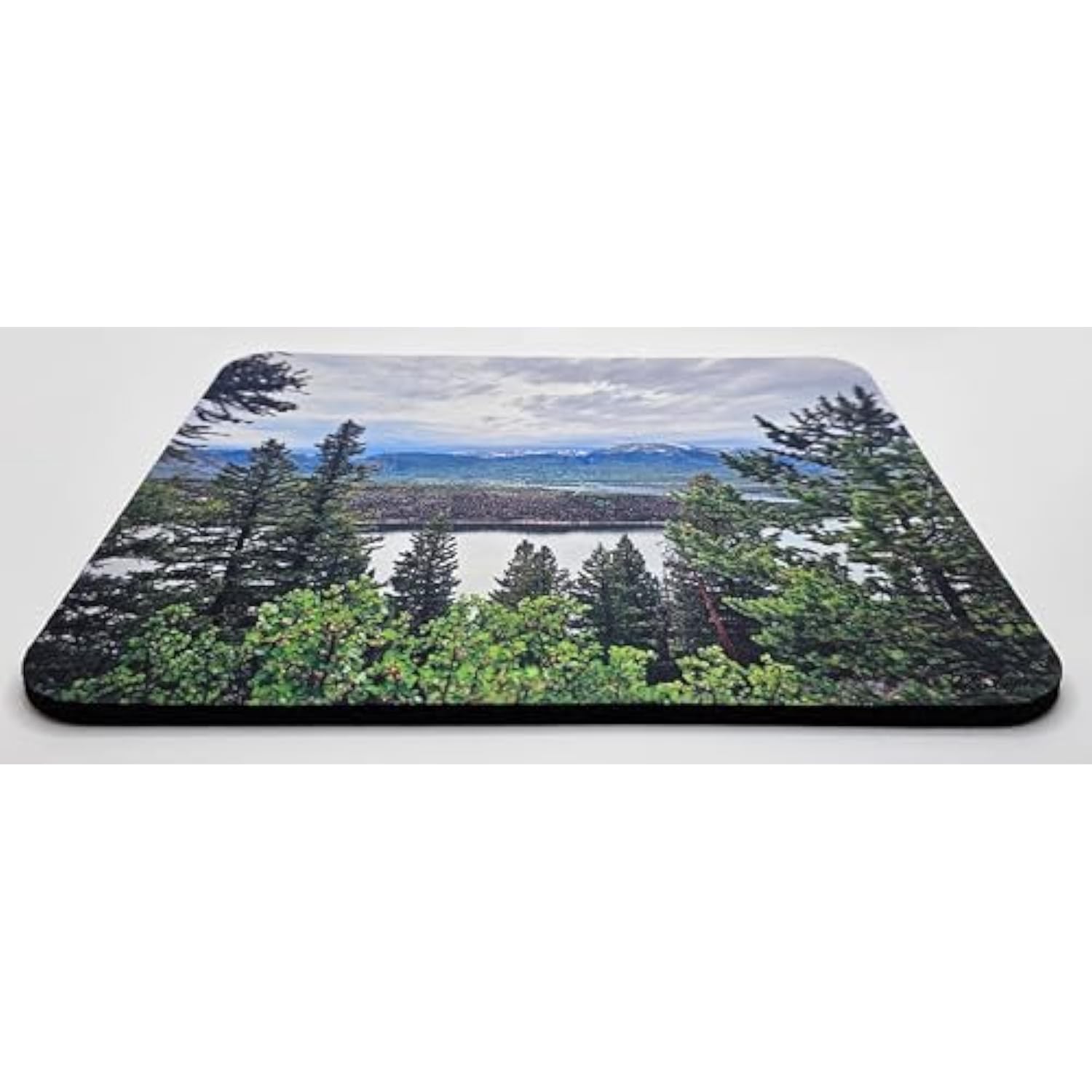 7.75" X 9.25" X 0.22" Mouse Pad 5.5Mm Extra Thick Non-Slip Rubber Base For Desk Computers Gaming Smooth Glide Mousepad (Lake Dillon)