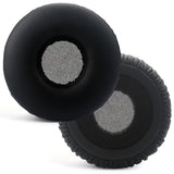 Revo Ear Pads Replacement Ear Pads Cushions Compatible With Jabra Revo Wireless/Wired Headphones Softer Protein Leather High-Density Memory Foam Earpads Earmuffs Ear Cups Cover Repair Parts - Black