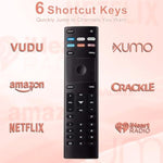 Xrt136 Universal Replacement Remote Control For Vizio 24" To 85" Smart Tv, Remote For All Vizio Smart Tv D-Series E-Series M-Series P-Series V-Series Include Batteries