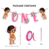 Bby Mna One Banner – Adorable First Birthday Decoration | Vibrant & Durable | Perfect For Party Celebrations | Easy To Hang | Make Your Baby’S Special Day Memorable!