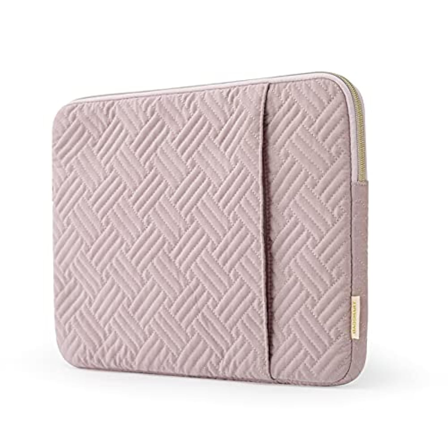 Bagsmart Laptop Sleeve Bag Compatible With Air/Pro, 13-13.3 Inch Notebook, Compatible With Pro 14 Inch, Air M2 Sleeve 13 Inch, Repellent Protective Case With Pocket, Pink