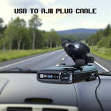 Radar Detector Power Cable, USB to RJ11 Plug Cord Compatible with Escort Passport 9500i, MAX 360, Uniden R1 R3 R7 R8, Beltronics, Radenso XP and
