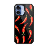 Glaze Iphone 17 Case [Glossy Finish/Compatible With Magsafe / 4.9 Ft. 1X Military Grade Drop Protection] - Chilli - Black