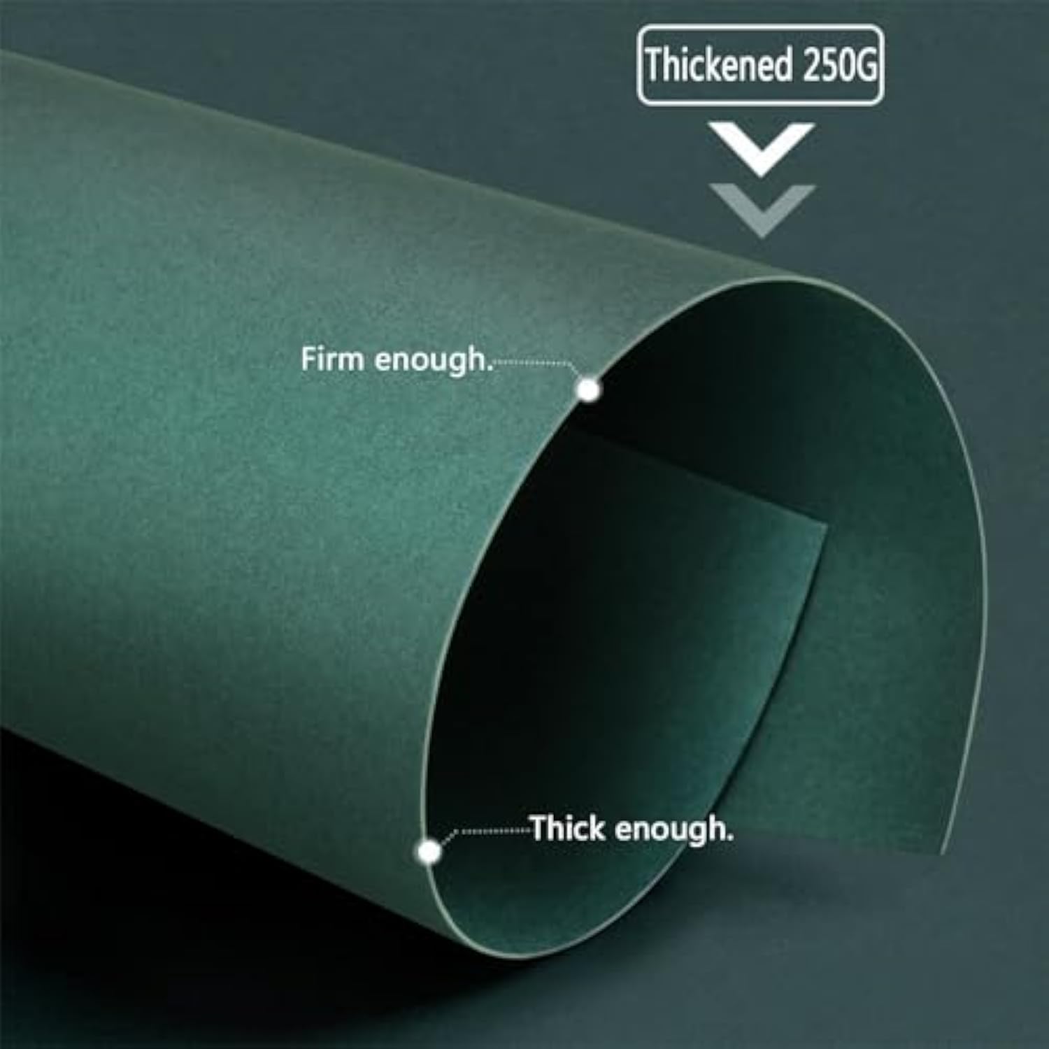 Christmas Green Paper, 50 Sheets 8.5 X 11 Green Cardstock, 250Gsm/92Lb Card Stock Printer Paper For Christmas, Halloween, Invitations, Crafts, Diy Cards, Scrapbooking, And Stationery Printing
