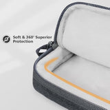 Laptop Bag 14 Inch Computer Shoulder Case Sleeve Briefcase For Macbook Air 15 M4 M3 M2/15 Surface Laptop 7 6 5/Lenovo Flex 14/14" Hp Elitebook 840 G5/14 Yoga Slim 7I Pro X/Dell,Black