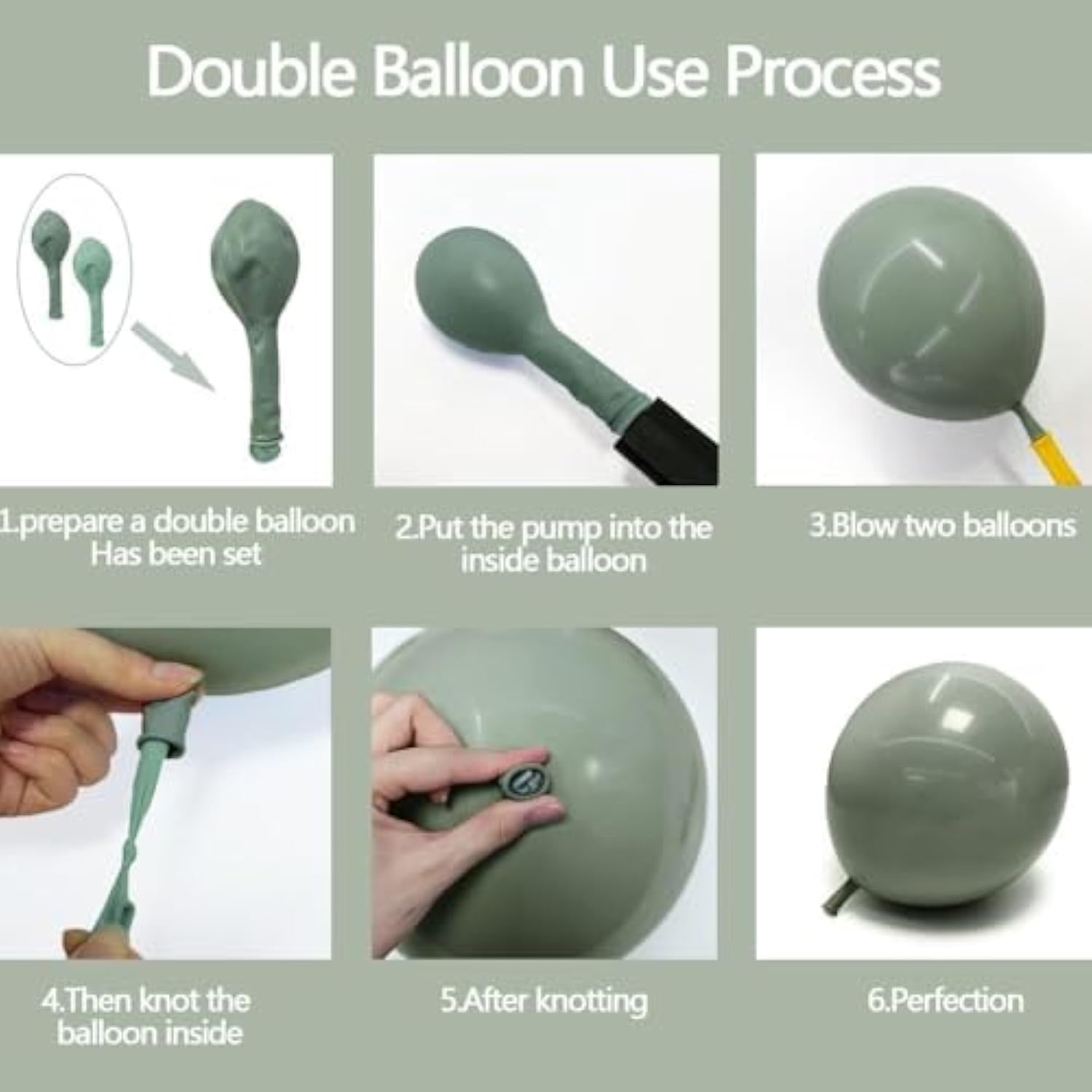 Pastel Floral Balloon Garland Kit – Dusty Green, Pink, Yellow & Purple Arch for Garden Parties